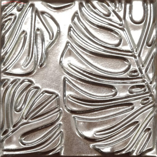 Плитка Kerama Marazzi Агдаль 2 металл глянец структура декор (15х15х0,9) арт. KMD2SFC003BN